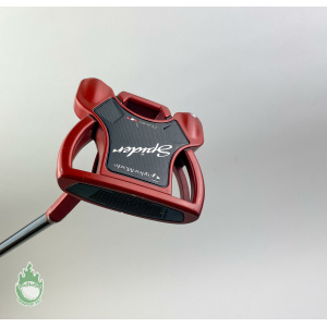 Used Right Handed TaylorMade Spider Tour Red 35" Putter Steel Golf Club