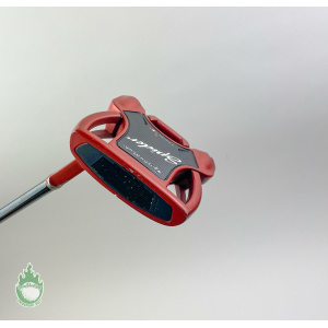 Used Right Handed TaylorMade Spider Tour Red 35" Putter Steel Golf Club