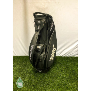 Used PXG Golf Hybrid Stand Bag Black 6-Way Parsons Extreme Golf Ships Free