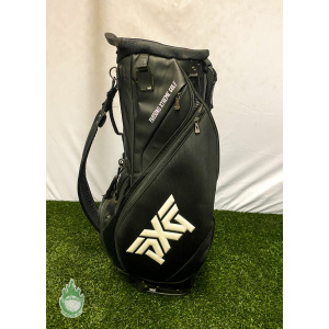 Used PXG Golf Hybrid Stand Bag Black 6-Way Parsons Extreme Golf Ships Free