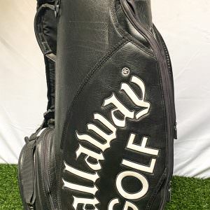 Vintage Callaway 6-way Cart Carry Golf Staff Bag - Black