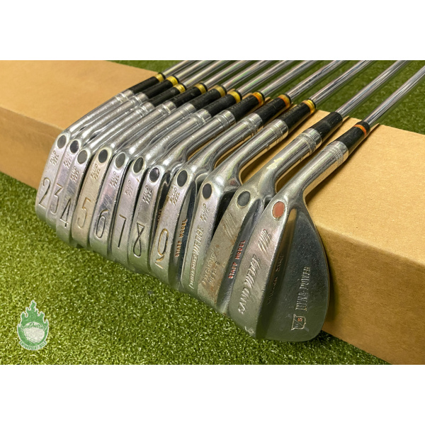 Wilson Staff Dyna-Powered Fluid Feel Irons 2-PW/TDW/SW Regular Steel Golf Set