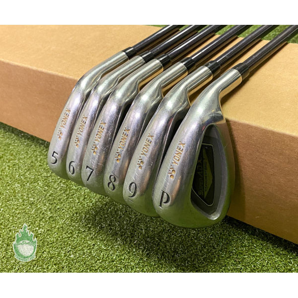 Used RH Yonex Super A.D.X. Irons 5-PW Ladies Light Flex Graphite Golf Club Set