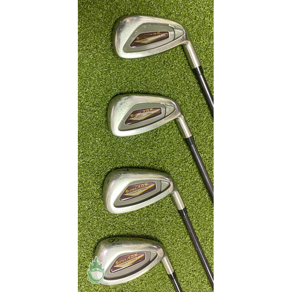 Used RH Yonex Super A.D.X. Irons 5-PW Ladies Light Flex