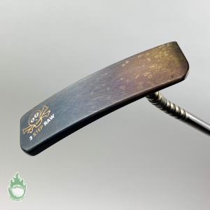 Bettinardi 3 Step JAM T-Hive Skull & Bones w/ Hand Stamped Snow 34" Putter Golf