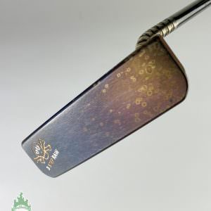 Bettinardi 3 Step JAM T-Hive Skull & Bones w/ Hand Stamped Snow 34" Putter Golf