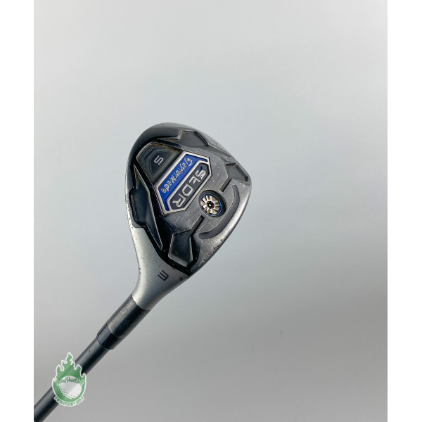 Used Right Handed TaylorMade SLDR 3 Rescue Hybrid 19* 72g Stiff Flex Graphite