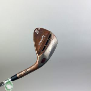 Used RH TaylorMade Hi-Toe Carbon Steel Wedge 60*-10* Wedge Flex Steel Golf Club