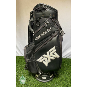 PXG Staff Bag Black Owned by PGA Pro Ryan Moore TRUE Linkswear 6-Way w/ Handles