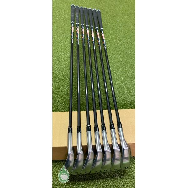 Honma T//World Forged TW-X Irons 4-10 Vizard 85g Stiff Flex