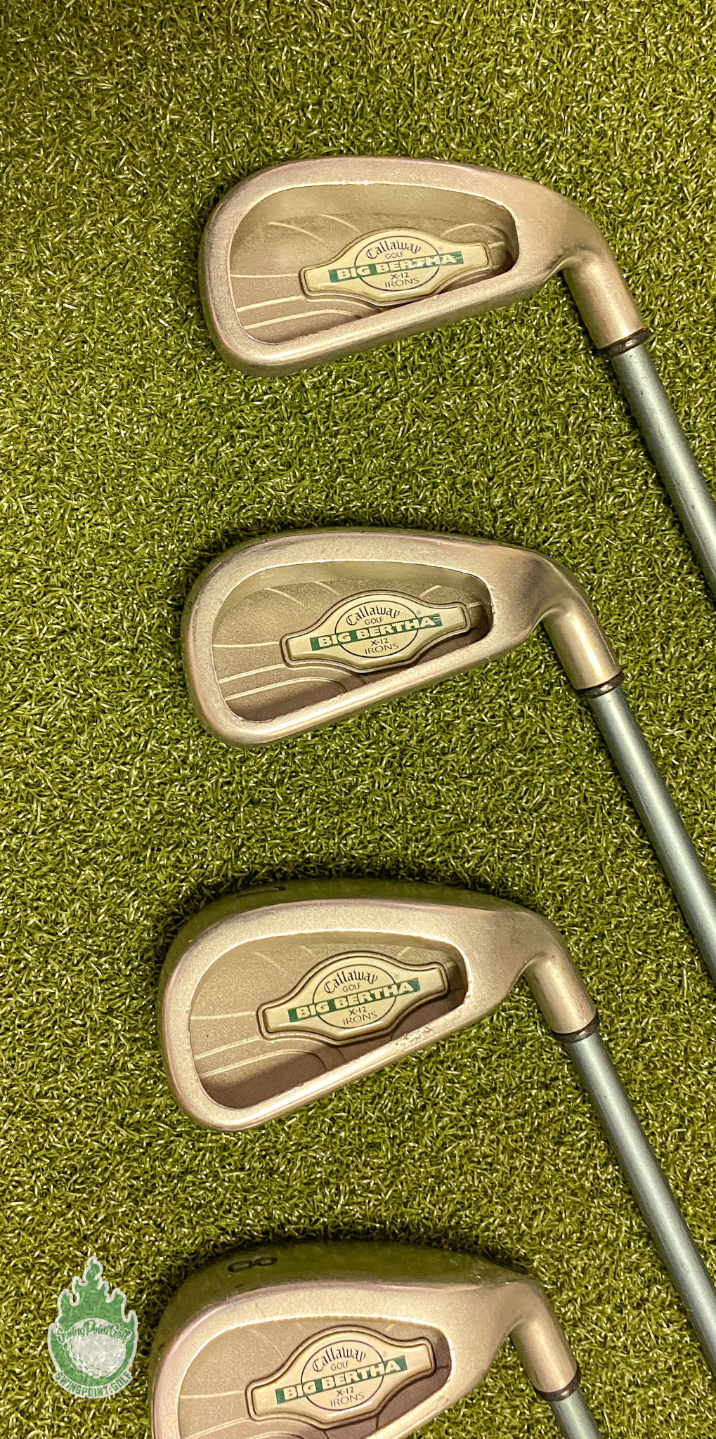 Callaway Big Bertha X-12 レディースアイアン9本セット Callaway Big Bertha X-12 Iron Set 3-9 Pw Aw Sw 10pc Graphite