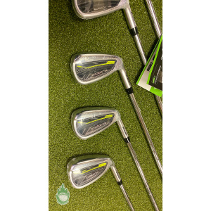 New Cobra RADSpeed 3D Printed Irons 5-PW/GW KBS Tour 90g Stiff Steel Golf Set