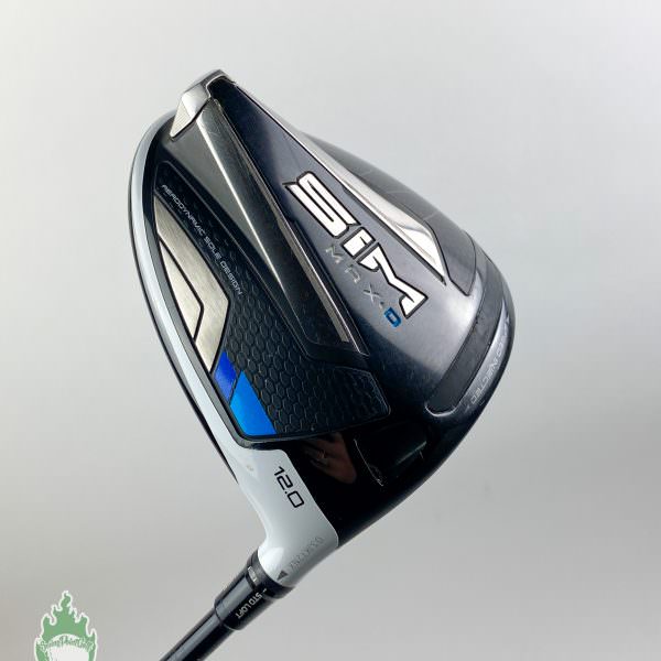 Used RH TaylorMade SIM MAX D Driver 12* Fujikura Atmos Stiff Graphite Golf Club