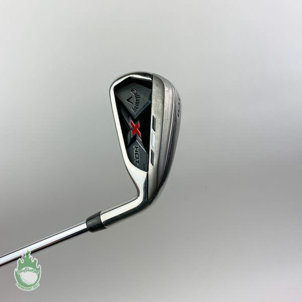 Used Right Handed Callaway X Hot 6 Iron Uniflex Steel Golf Club