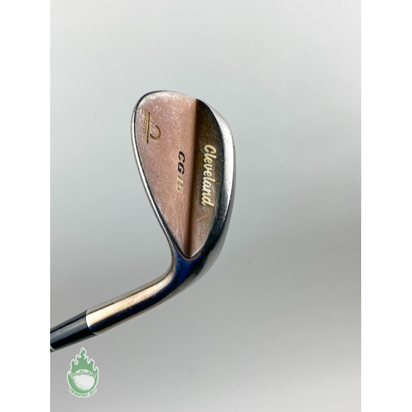 Cleveland CG15 Zip Grooves Black Pearl Wedge 56*-14 Wedge Flex
