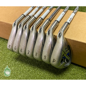 Used Right Handed Callaway X-22 Irons 4-PW Uniflex Steel Golf Club Set