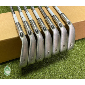 Used Right Handed Callaway X-22 Irons 4-PW Uniflex Steel Golf Club Set