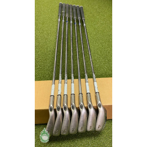 Used Right Handed Callaway X-22 Irons 4-PW Uniflex Steel Golf Club Set