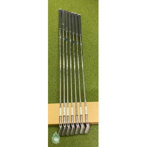 Used Right Handed Callaway X-22 Irons 4-PW Uniflex Steel Golf Club Set