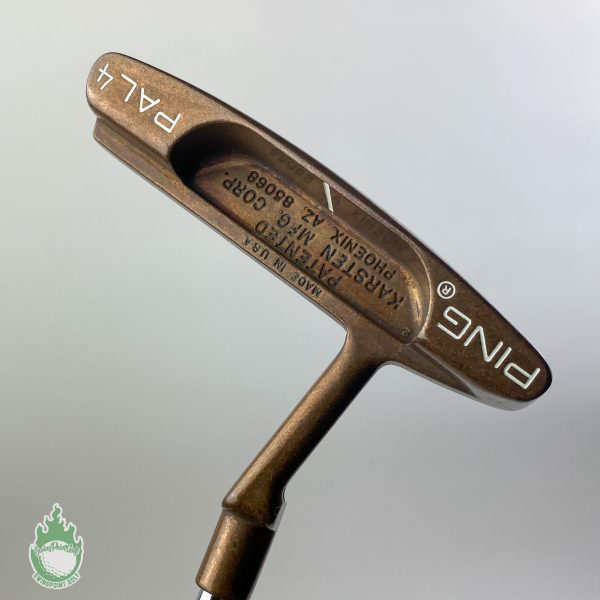 New Right Handed Ping Karsten Pal 4 Beryllium Copper Putter Steel New Right Handed Ping Karsten Pal 4 Beryllium Copper Putter Steel