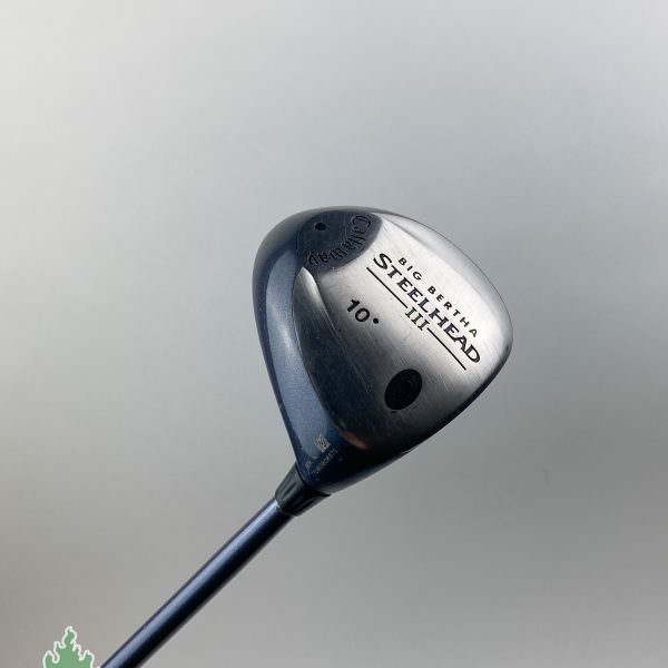 Used RH Callaway Golf Big Bertha Steelhead III Driver 10* Firm Flex Graphite
