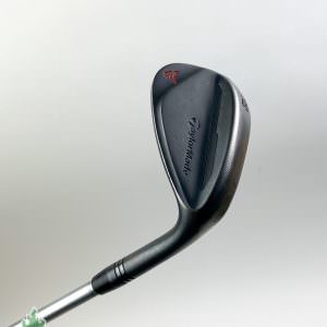 Used RH TaylorMade MG2 Black SB Wedge 58*-11 C-Taper Stiff Flex Steel Golf Club