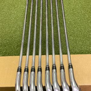 Used Right Handed Nickent 3DX Pro Irons 3-PW N.S. Pro Stiff Steel Golf Club Set