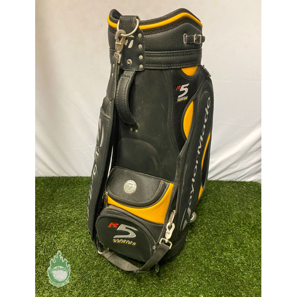 TaylorMade R5 Hundred Series キャディバッグ Pre-Owned TaylorMade R5 Hundred Series Golf Bag 6 Way Black