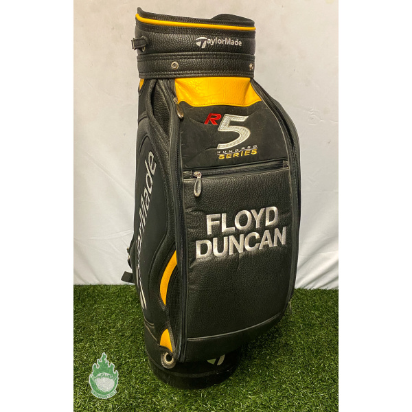 Used Taylormade R5 Hundred Series Golf Staff Bag Embroidered Floyd Duncan