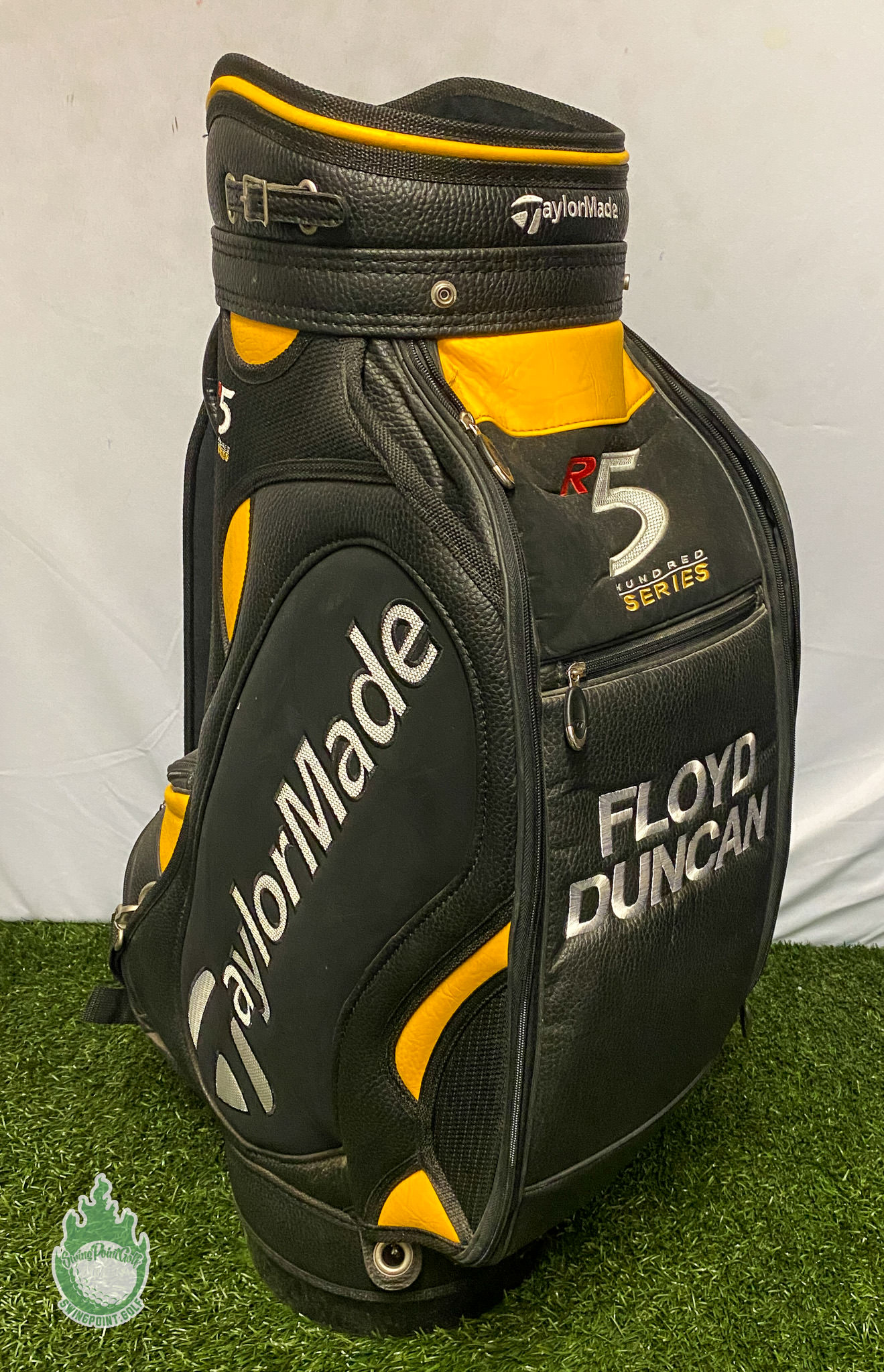 Used Taylormade R5 Hundred Series Golf Staff Bag Embroidered Floyd