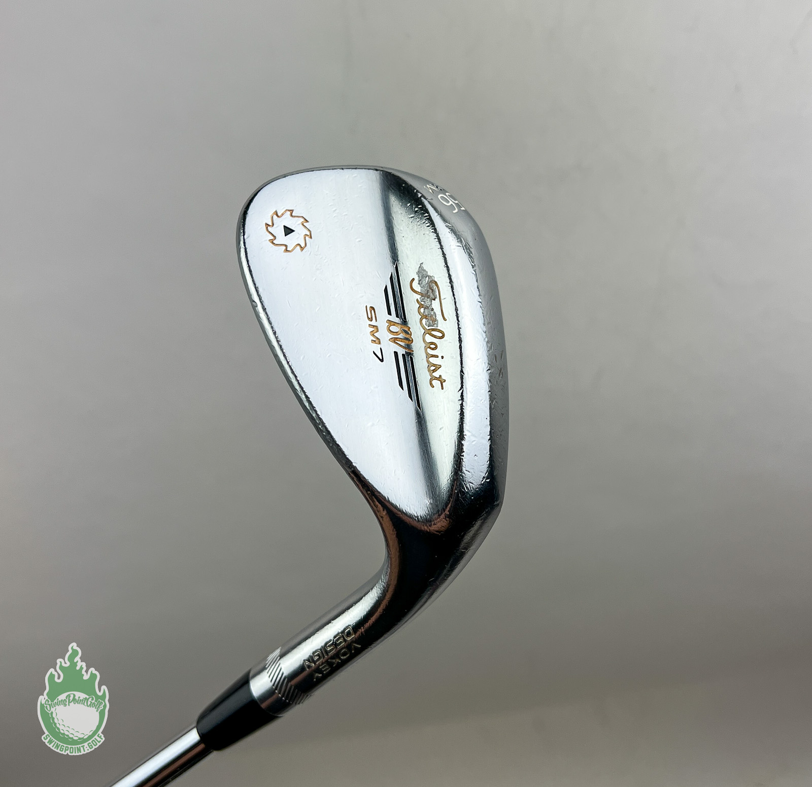 Used RH Titleist Vokey SM7 M Grind Wedge 56*-08 Wedge Flex Steel Golf Club