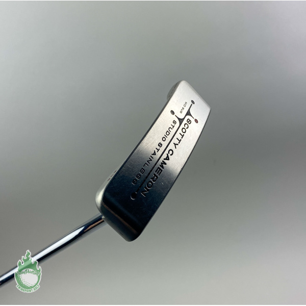 Custom Used Scotty Cameron Studio Stainless Mid Sur 34