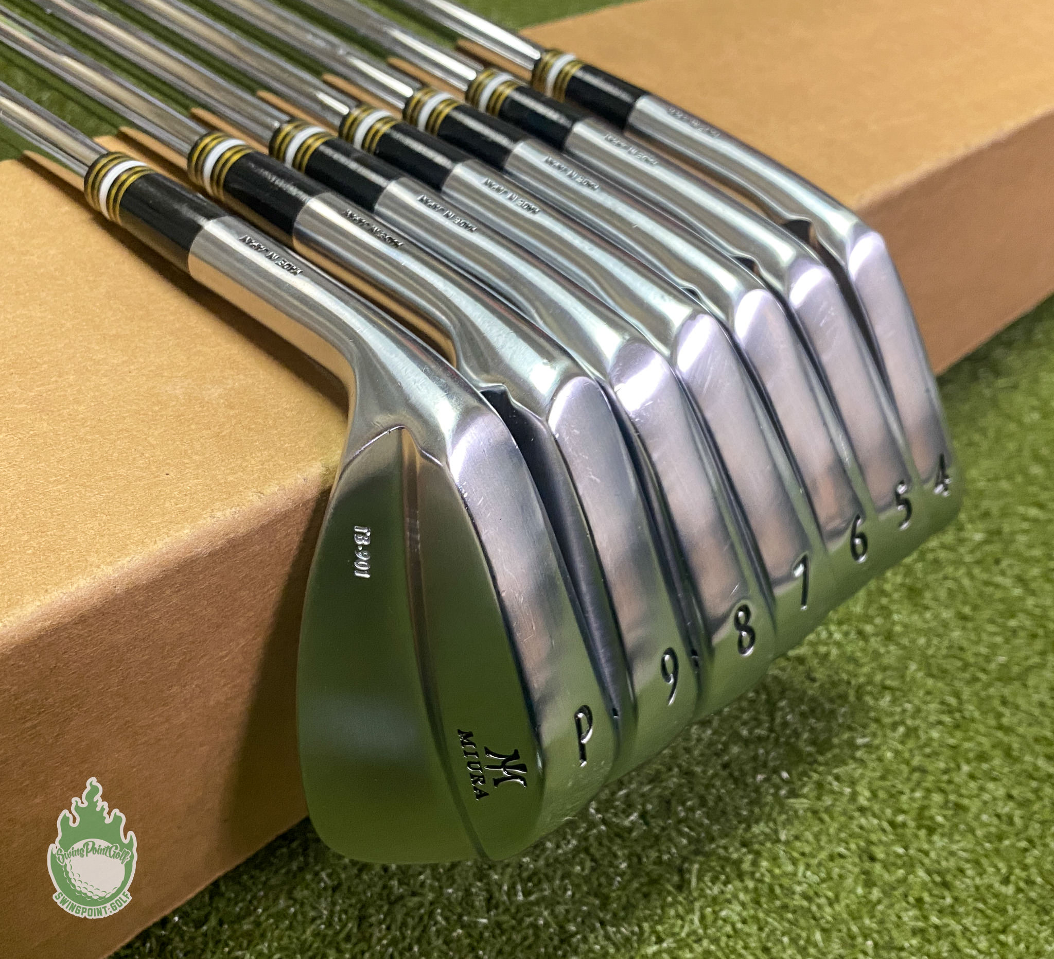 LH Used Miura TB-901 Japan Forged Irons 4-PW DG X100 X-Stiff LH Used Miura TB-901 Japan Forged Irons 4-PW DG X100 X-Stiff