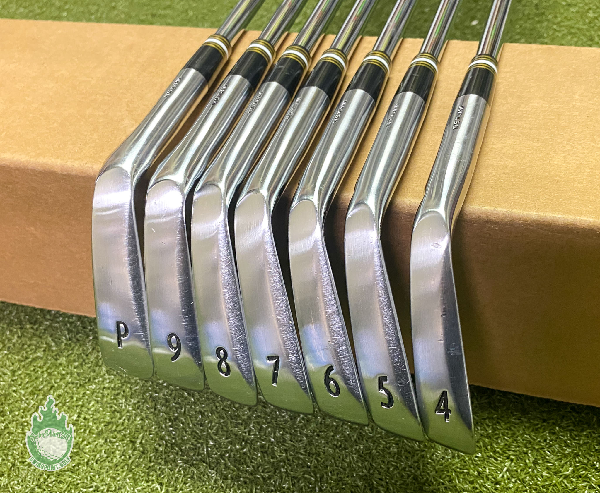 LH Used Miura TB-901 Japan Forged Irons 4-PW DG X100 X-Stiff