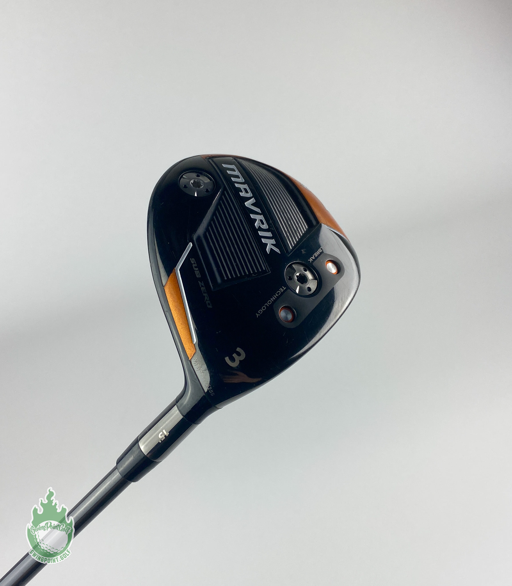 Callaway Mavrik Sub Zero Fairway 3 Wood 15* Even Flow 60g