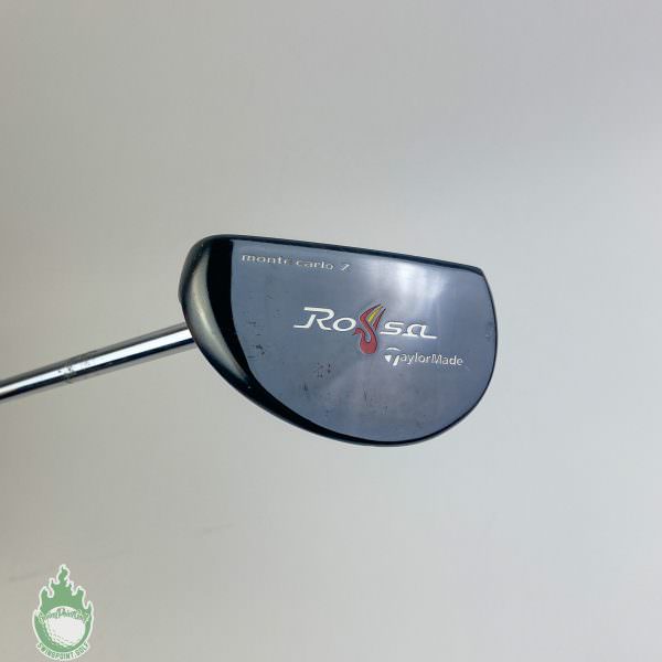 LEFT HAND TaylorMade Rossa Monte Carlo 7 34″ Putter Steel Golf