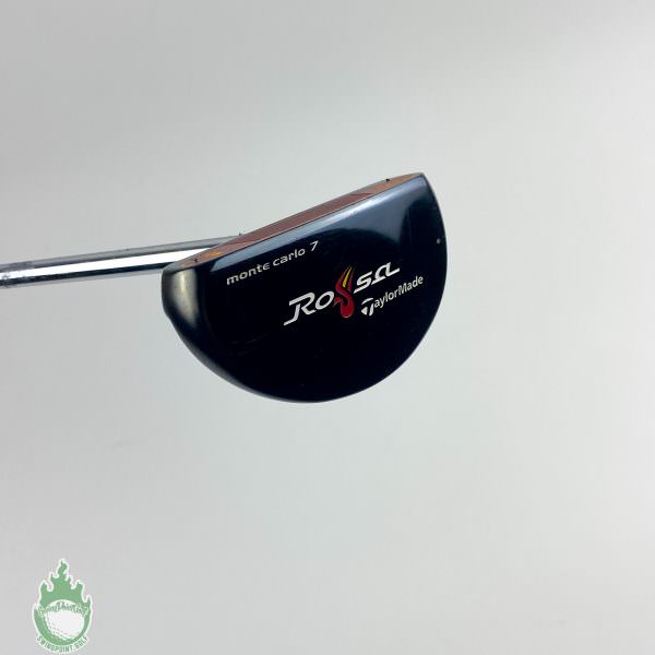 LEFT HAND TaylorMade Rossa Monte Carlo 7 34″ Putter Steel Golf
