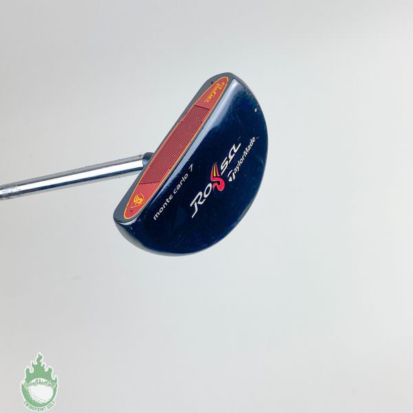 LEFT HAND TaylorMade Rossa Monte Carlo 7 34″ Putter Steel Golf