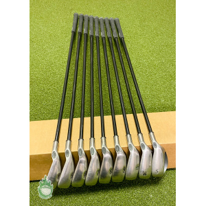 Used RH Callaway Big Bertha 2002 Irons 4-10/W/SW RCH 75i Firm Graphite Golf Set