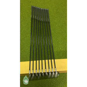 Used RH Callaway Big Bertha 2002 Irons 4-10/W/SW RCH 75i Firm Graphite Golf Set