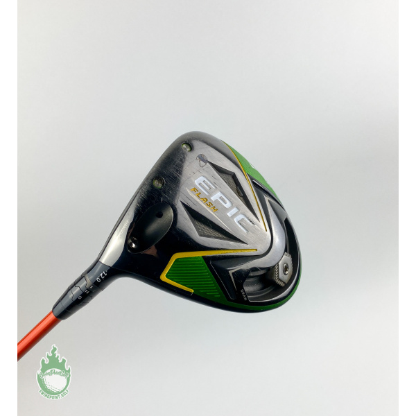Used LH Callaway EPIC Flash Driver 12* Tour AD 52g R2 Senior Graphite Golf Club