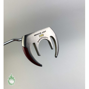 Used LEFT Handed Odyssey White Hot XG Sabertooth 35" Putter Steel Golf Club
