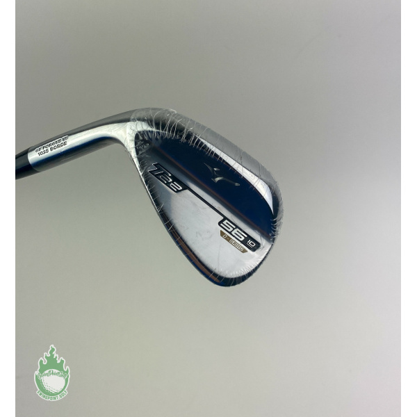 New LH Mizuno T22 Satin Chrome D Grind Wedge 56*-10 6.0 110g Stiff