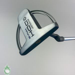 Used LEFT HANDED Dunlop DDH Steel Mallet Putter Golf Club