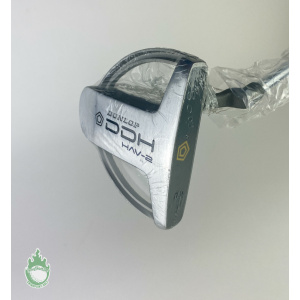 Brand New LEFT HANDED Dunlop DDH Steel Mallet Putter Golf Club