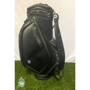 Used Black Vessel Prodigy Golf Cart/Carry Staff Bag 6/Way 11 Pockets