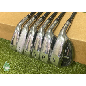 Used RH Wilson Staff Luxe Irons 6-PW/SW 60g Ladies Flex Graphite Golf Set
