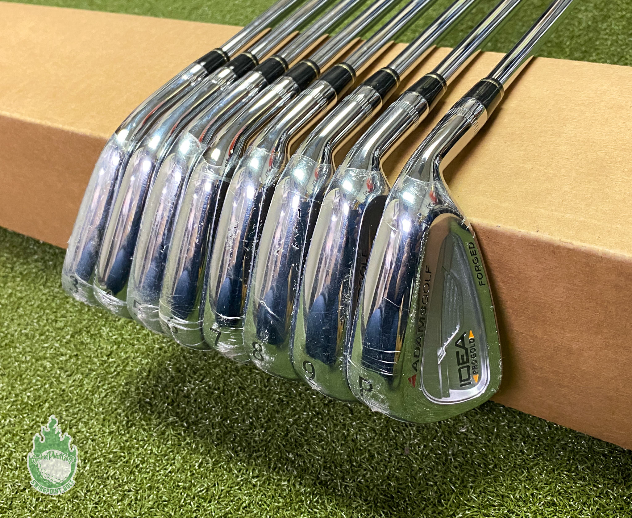New RH Adams IDEA Pro Gold Forged Irons 3-PW Project X 6.0 Stiff