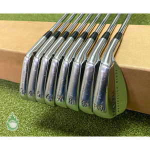 Used RH MaxFli Australian Blade Irons 3-PW SensiCore S300 Stiff Steel Golf Set