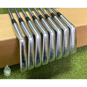 Used RH MaxFli Australian Blade Irons 3-PW SensiCore S300 Stiff Steel Golf Set